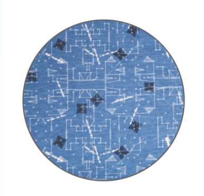 [25.21445] Grenouillère - Sark - coton - Jed Blue - Taille 54/56 - manches et jambes courtes - Col V