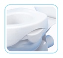 [09.7300] Surélévateur de toilette - Rehosoft - amovible - sans couvercle - Poids max. 120kg - Hauteur 10cm