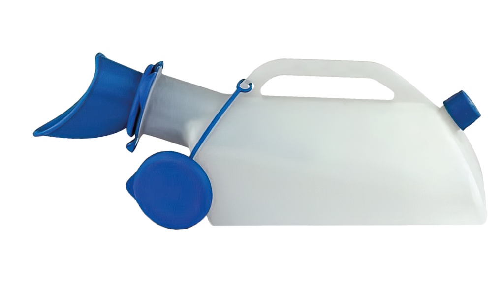 [09.800] Urinal - Urolis - avec anti-reflux - homme - 1.5L