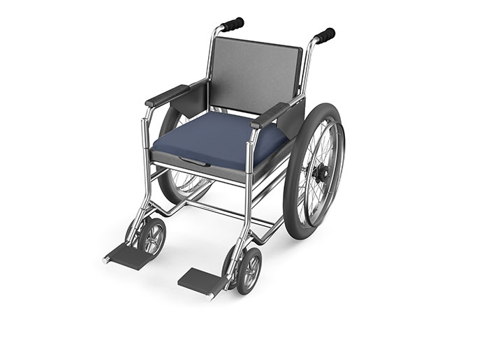 [VAB4040/PUHD] Coussin GELTOP -  gel viscofluide + base en mousse HR - 2 housses Promust PU HD intégrales antidérapantes - 40x40x5,5cm - de 40 à 95kg