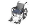 [VAB4040/PUHD] Coussin GELTOP -  gel viscofluide + base en mousse HR - 2 housses Promust PU HD intégrales antidérapantes - 40x40x5,5cm - de 40 à 95kg