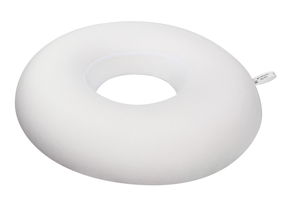 [44.2010M] Coussin bouée rond - 44cm - marine - mousse viscoélastique