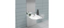 Lavabo - Standard line réglable en hauteur 70-100cm - électrique