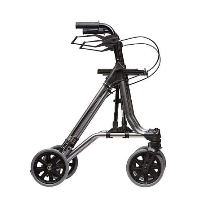 Rollator - Taima M Eco - 4 roues - acier - pliable - anthracite