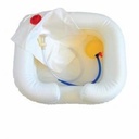 Cuvette lave-tête - BST - blanc - vinyle