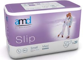 Change complet - AMD - Slip - Maxi - Taille S - 20 unités - 11015000