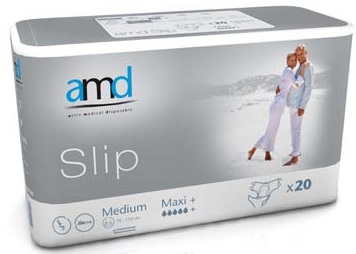 Change complet - AMD - Slip - Maxi+ - Taille M - 20 unités - 11026100