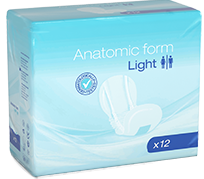Protection anatomique - AMD Form - Light - 1/2 goutte - 12 unités - 15000110