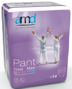 Pant - AMD - Maxi - Taille XL - 4 gouttes - 14 unités