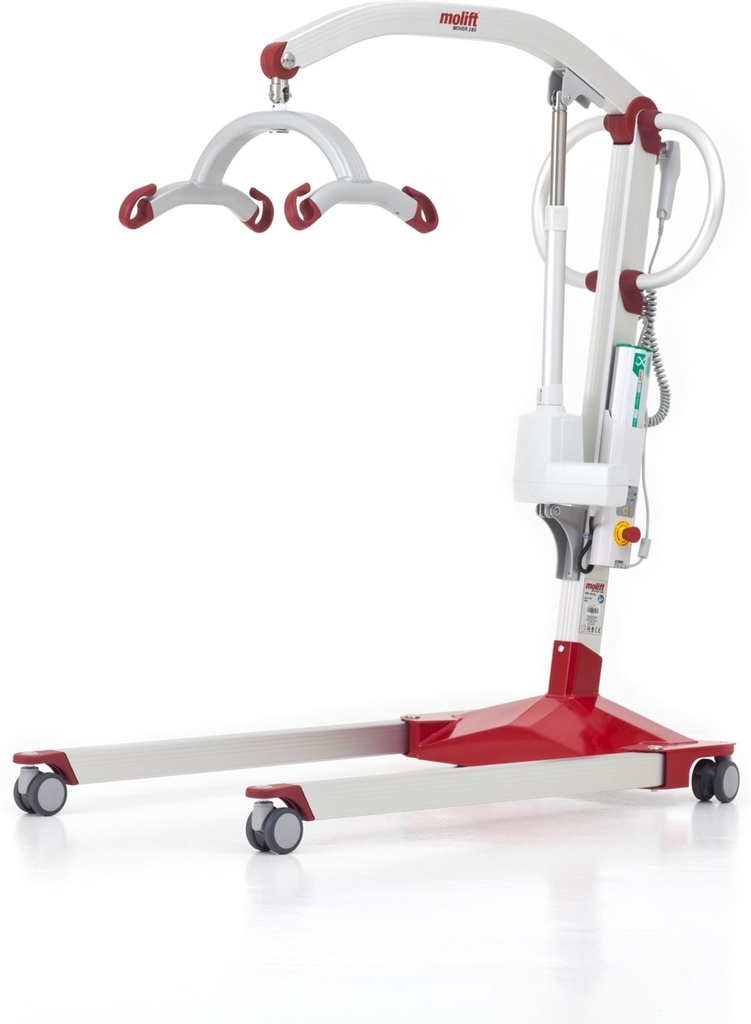 Lève-personne - Molift Mover 180 - écartement électrique des pieds - avec roues 100 mm