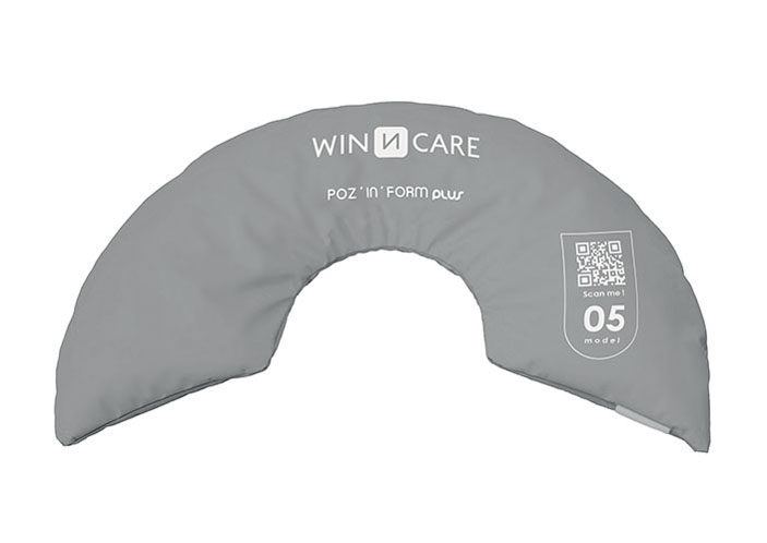 Lagerungskissen – POZ IN FORM PLUS – Halbrund – 60 x 35 x T 10 cm – Standardbezug