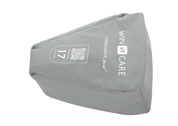 [VPOZ17SG] Coussin de positionnement - POZ IN FORM PLUS - Abduction hanche - 35x28 cm - housse PU HD amovible