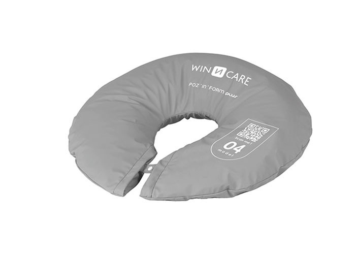 Coussin de positionnement - POZ IN FORM PLUS - Circulaire - 50x45xD10 cm - housse Lenzing