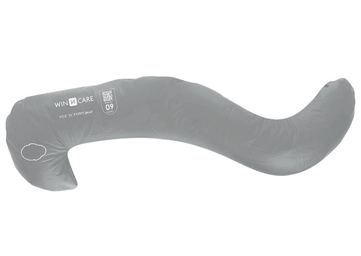 [VPOZ10CG] Coussin de positionnement - POZ IN FORM PLUS - Latéral 30° - 170x55x15 cm - housse Lenzing amovible