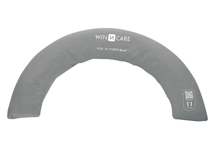 Lagerungskissen – POZ IN FORM PLUS – Halbmondform – 130 x 90 x 20 cm – Bezug aus Lenzing