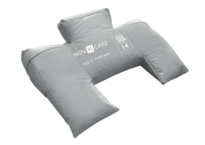 [VPOZ14CG] Lagerungskissen – POZ IN FORM PLUS – Halbblume – 70 x 50 x 10 cm – Bezug aus Lenzing