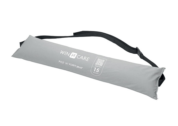 [VPOZ15CG] Lagerungskissen – POZ IN FORM PLUS – Fersenstütze – 80 x 20 x T 15 cm – Bezug aus Lenzing