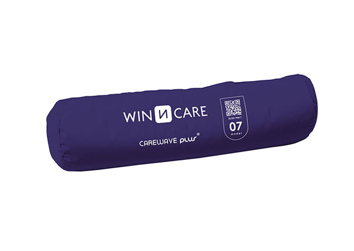 [VCAR07SB] Coussin de positionnement - CAREWAVE PLUS - Cylindrique - 45xD12 cm - housse PU HD amovible
