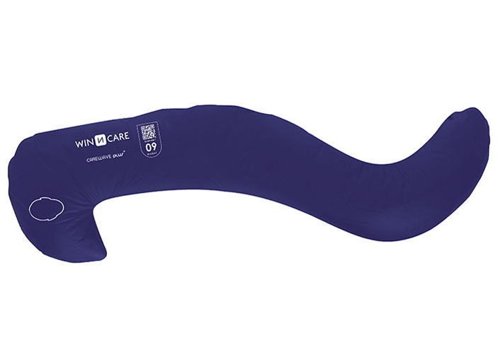 [VCAR10SB] Coussin de positionnement - CAREWAVE PLUS - Latéral 30° - 170x55x15 cm - housse PU HD amovible