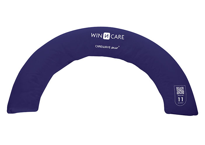 Coussin de positionnement - CAREWAVE PLUS - Demi-lune - 130x90x20 cm - housse standard