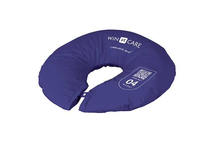 [VCAR04HB] Coussin de positionnement - CAREWAVE PLUS - Circulaire - 50x45xD10 cm - housse Promust CIC soudée