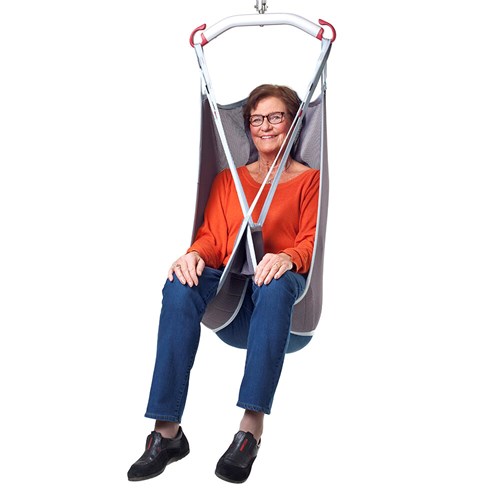 Sangle lève-personne - Evosling - Taille L - dossier haut - filet