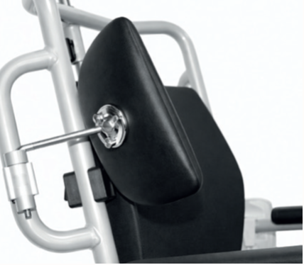 Triton Dual - Support torse pivotant avec rembourrage en PU