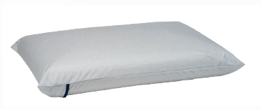 Oreiller - viscoélastique perforé - blanc - 60 x 40 x13cm