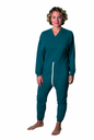 Grenouillère - Ouessant - coton - Marine - Taille 38/40 - manches et jambes longues  - col V