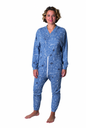 Grenouillère - Ouessant - coton - Jed Blue   - Taille 42/44 - manches et jambes longues  - col V