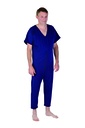 Grenouillère - Oleron - coton -  Aridif- Taille 38/40 - manches courte et jambes longues  - col V