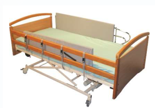 Coussins universels pour barrières de lit latérales - Mousse HR 32 kg/m3 - Housse Pharmatex - 140 x 32cm - 1 paire