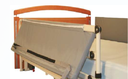 Coussinets pivotants Evolution pour rails de lit latéraux en bois - 140 x 30cm - 1 unité