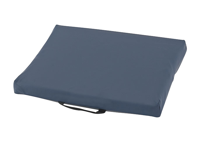 COUSSIN - GELTOP -  gel viscofluid + base en mousse HR -  2  housses Promust PUHD intégrales antidérapantes - 43 x 45 x 5,5 cm - 40 à 95kg