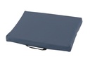 COUSSIN - GELTOP -  gel viscofluid + base en mousse HR -  2  housses Promust PUHD intégrales antidérapantes - 43 x 45 x 5,5 cm - 40 à 95kg