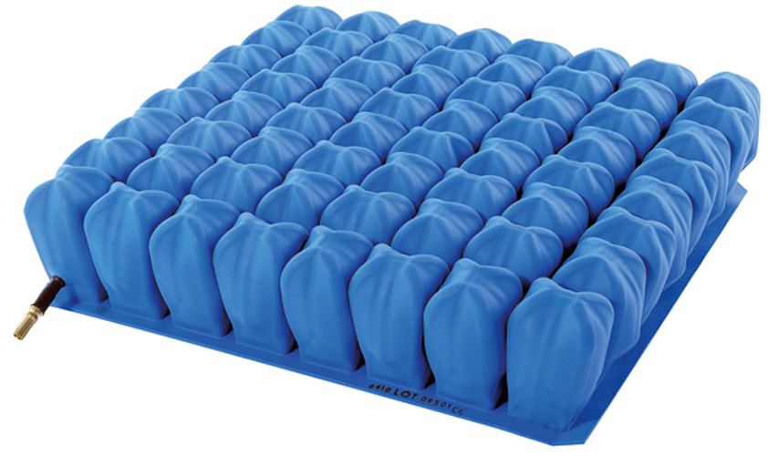 Coussin pneumatique - KINERIS - Prévention des escarres : risque élevé à très élevé - 28,5 x 28,5 x 7cm- patients AVEC problème de stabilité pelvienne