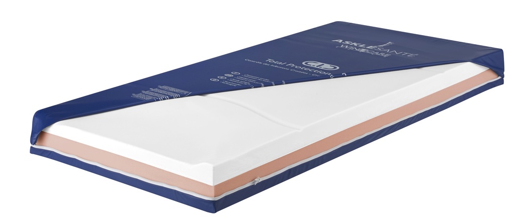 Housse de matelas de 14cm d'épaisseur - PROMUST CIC - Housse intégrale zippée sur 4 côtés - pour matelas VMA63 et VMA64-CIC