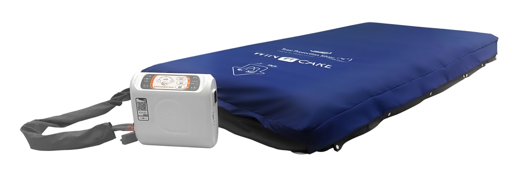 Matelas à prévention d'escarre - Axtair XXl Altenating Air 140  - Risque d'escarres moyen à élevé -  à air -195 x 137 x 20cm -  - Housse Promus PU HD - a max 270kg