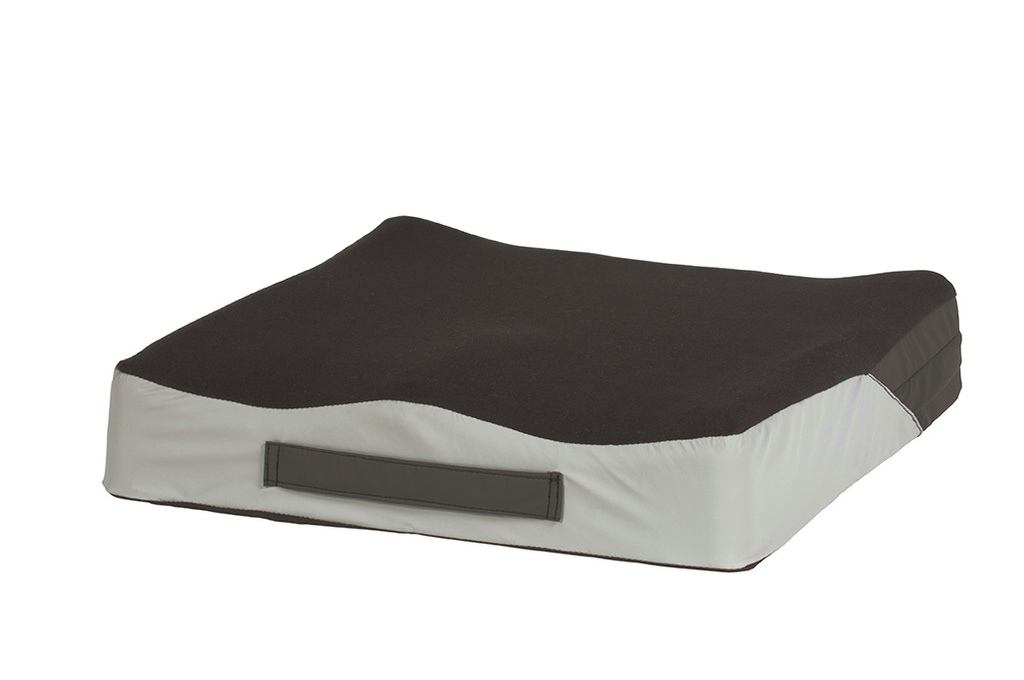 Coussin de prévention d'escarres - Kalli Visco - Risque d'escarres faible - 43x44x8cm - en mousse visco-élastique