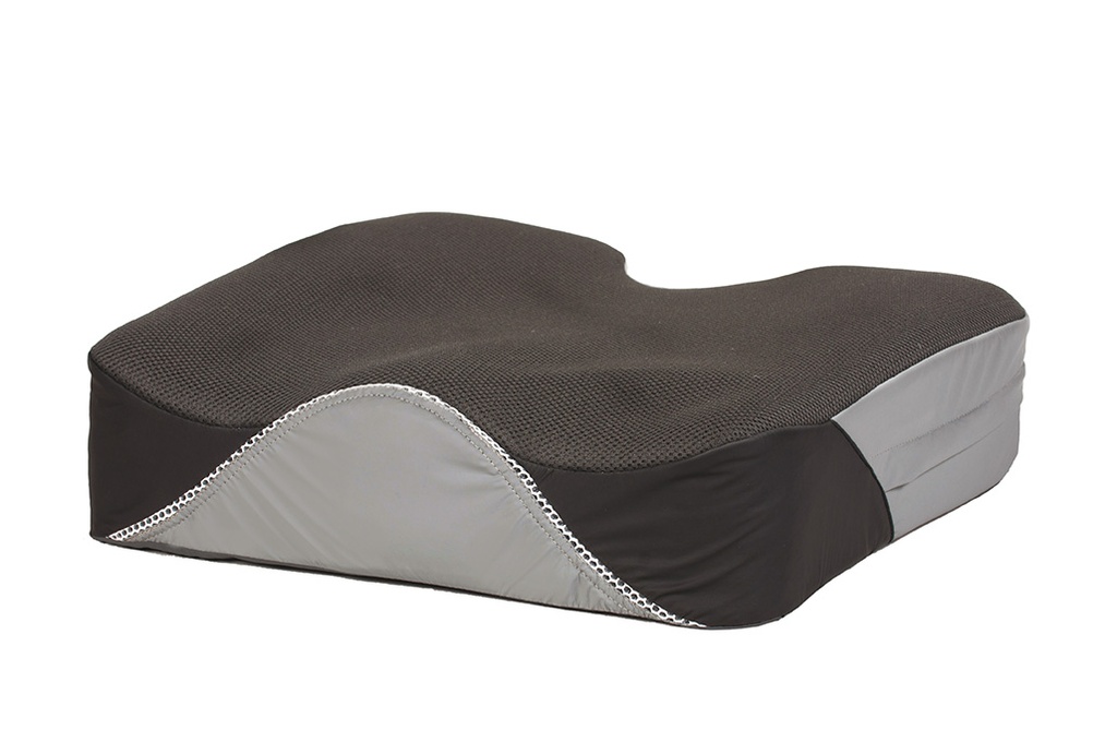 Coussin de prévention d'escarres - Iskio Visco - Risque d'escarres moyen - 43x43x10.5cm - en mousse visco-élastique