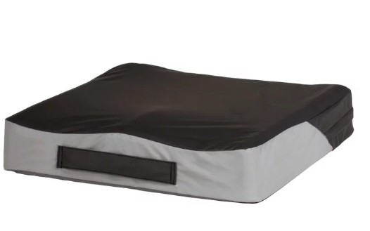 [04.295] Coussin de prévention d'escarres - Kalli HR 42 - 42 x 42 x 8cm - en mousse HR - avec housse Jersey