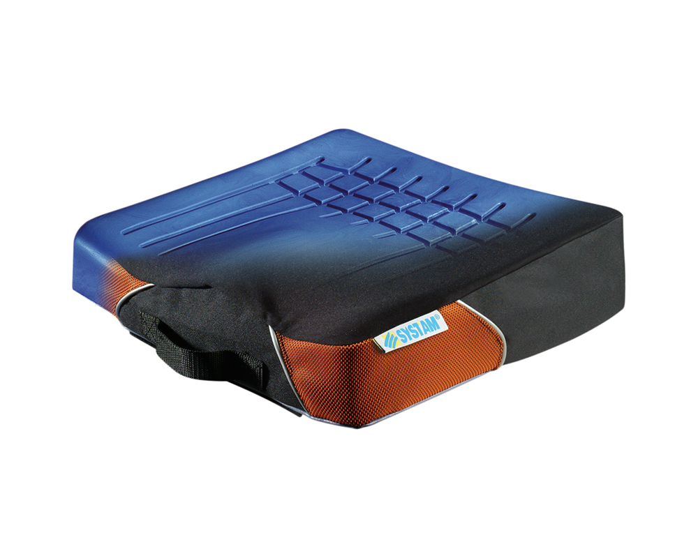 Coussin de prévention d'escarres - Viscoflex - moulé - Risque d'escarres moyen - Dimensions de coussin d'assise 45x46x8cm - en mousse visco-élastique