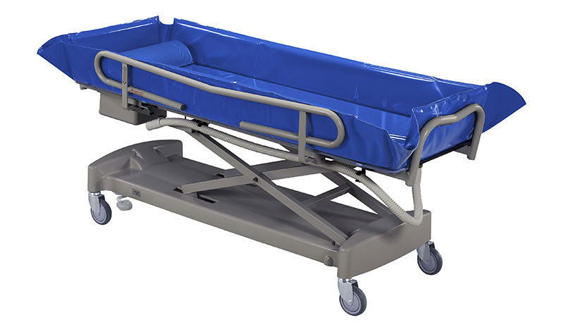 Duschwagen - WCRE - hydraulisch - Länge 178cm - Breite 60cm - Zentralbremse