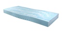 [04.416T] Matelas à prévention d'escarre - Rotamat 16 - en mousse visco-élastique - 198x88x16cm - Risque d'escarres élevés à très élevés - 4 coins arrondis