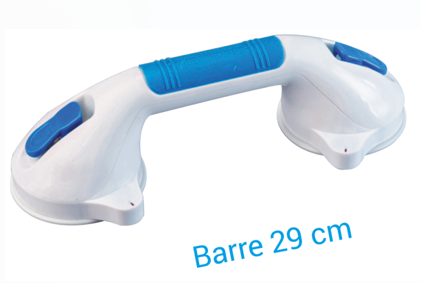  [SN03BAS29] Barre à ventouse - 29 cm - avec ventouses