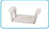 [SN10SDB02] Assise de bain - PROFILO - avec accoudoirs - max. 110kg