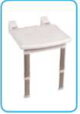 [SN10DRP02] Tabouret de douche - PROFILO - avec pieds - sans accoudoir - max. 150kg