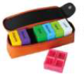 [SE19PPT12] Pilulier hebdomadaire - trousse - 228gr