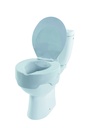 Surélévateur de toilette - Rehosoft - amovible - avec couvercle - Poids max. 120kg - Hauteur 10cm