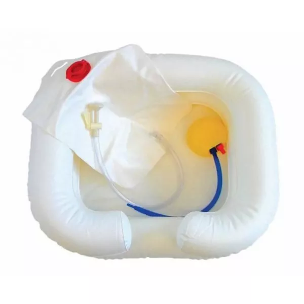 Cuvette lave-tête - BST - blanc - vinyle